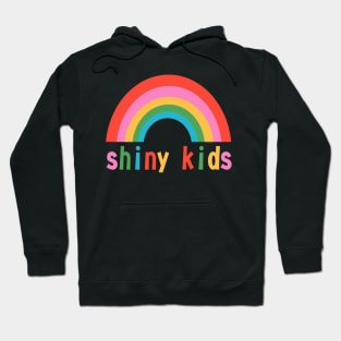 Rainbow kids shiny T-shirt Hoodie